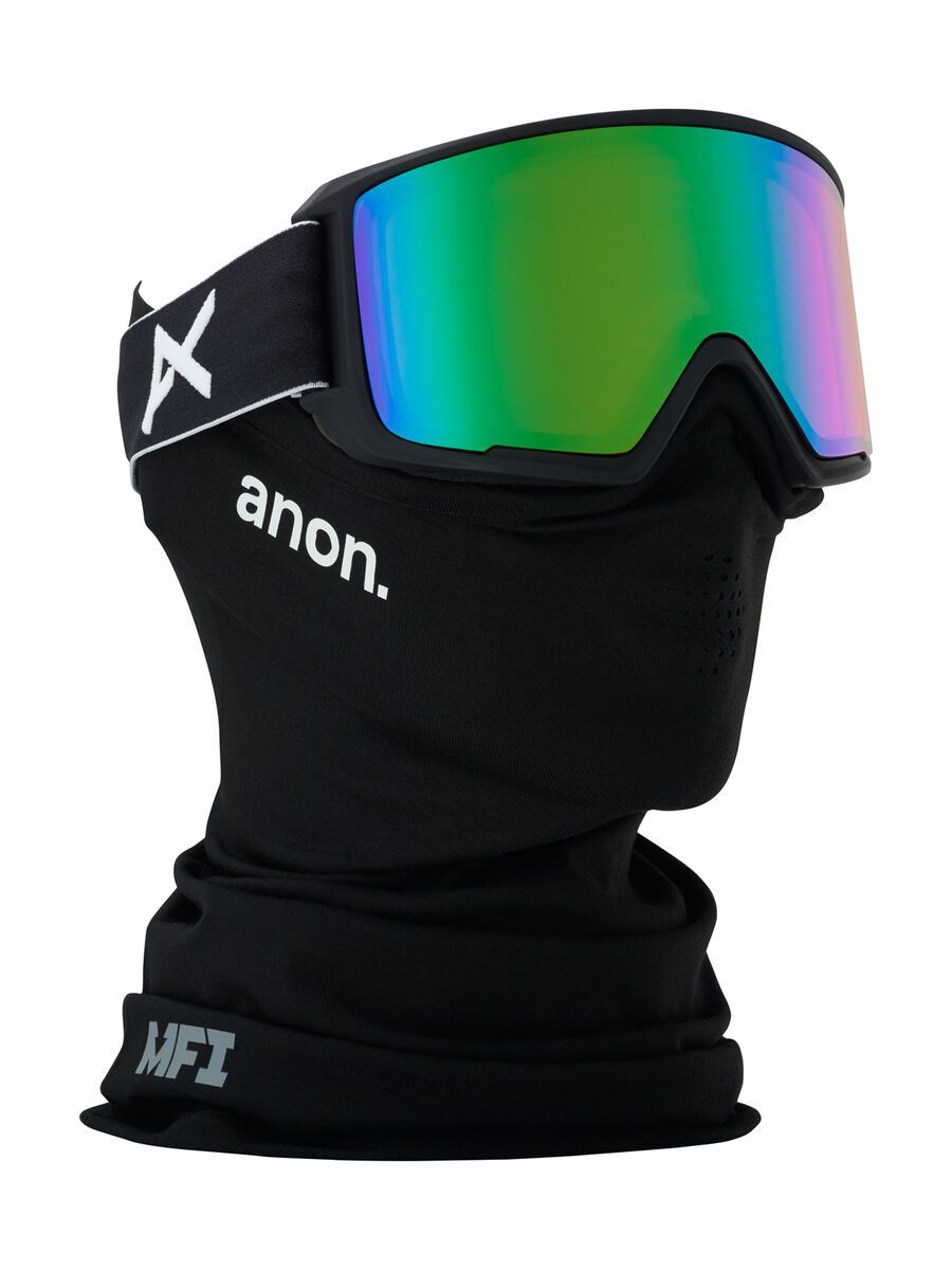 Anon M3 MFI, black/Lens: sonar green - Bild 1