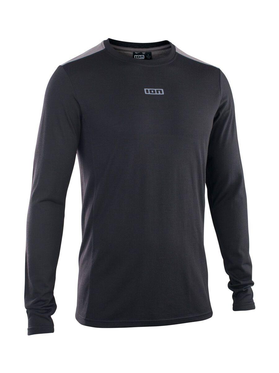 ION Baselayer Tee Longsleeve Merino, black - Bild 1