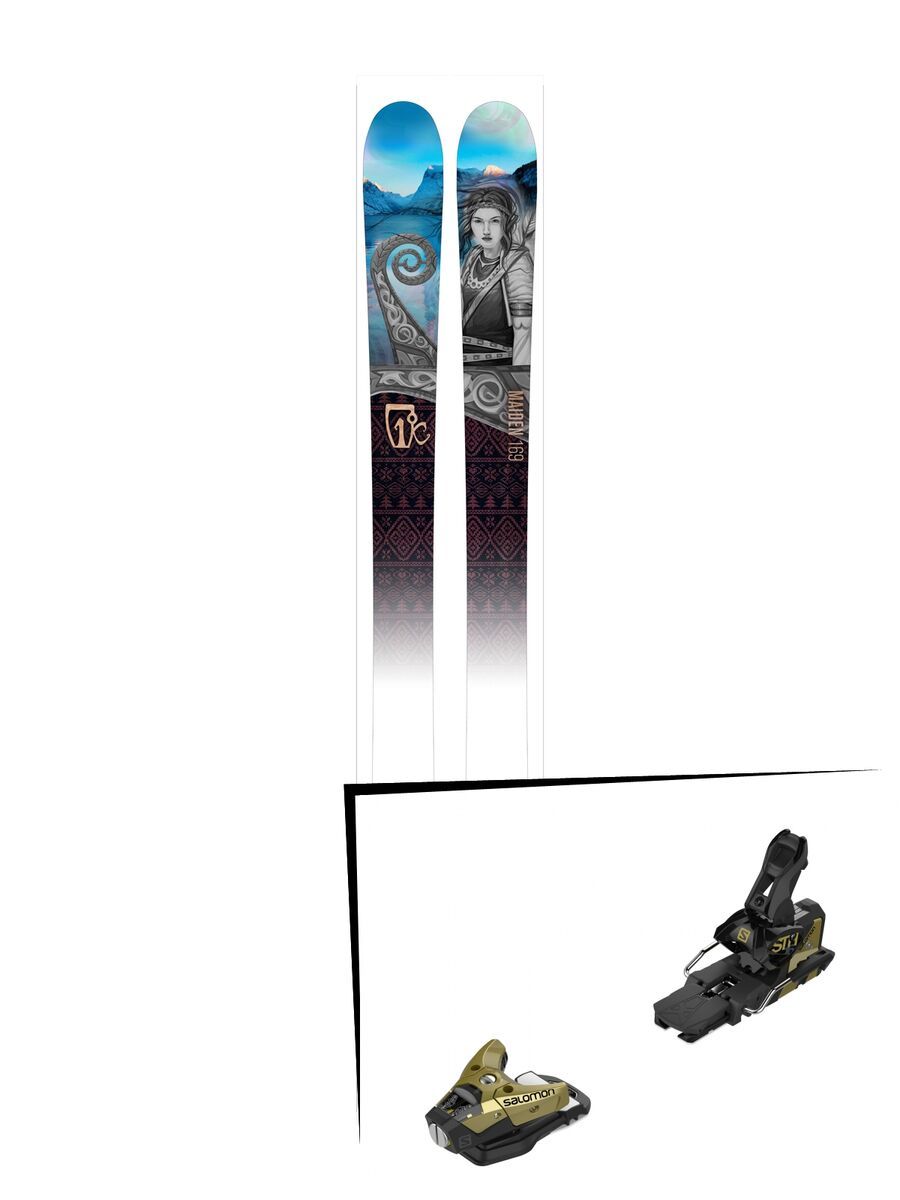 Set: Icelantic Maiden 2016 + Salomon STH2 WTR 16 (2212360) - Bild 1