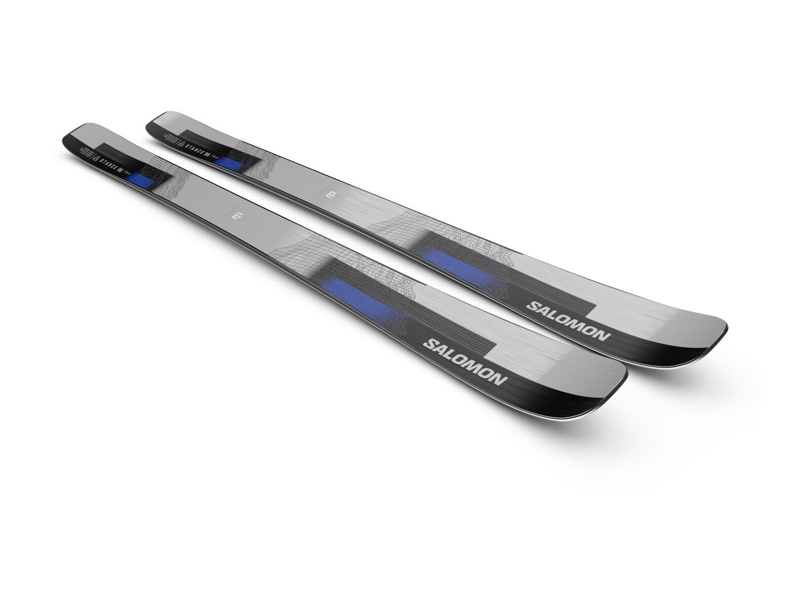 Salomon Stance 96, black/race blue/wet weather - Bild 6