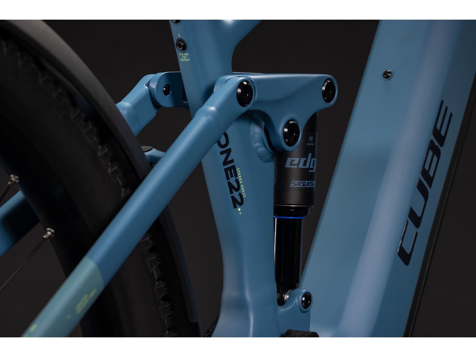 Cube Stereo Hybrid One22 Pro 800 FE 29, bluesapphire´n´blue - Bild 4