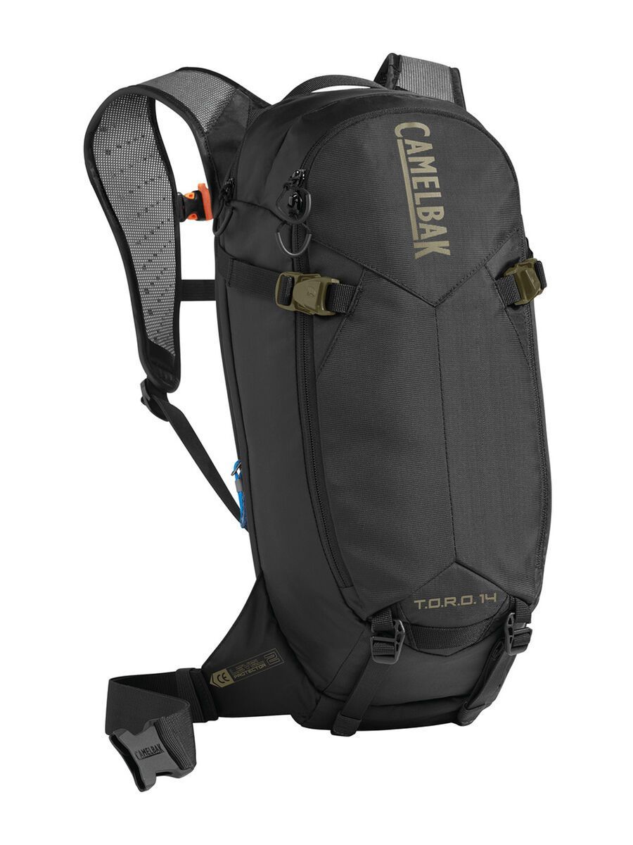Camelbak T.O.R.O. Protector 14, black / burnt olive - Bild 1