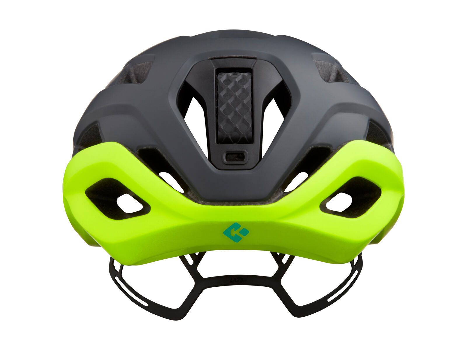 Lazer Strada KinetiCore, matte dark grey flash yellow - Bild 3