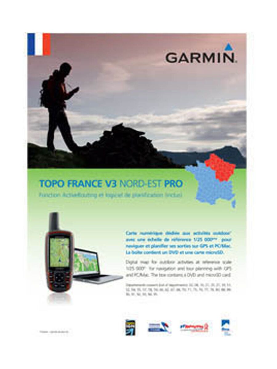 Garmin Topo Frankreich v3 Pro Nord-Ost - Bild 1