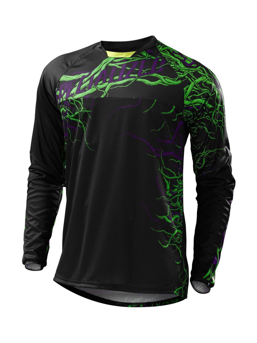 Specialized Demo Pro Long Sleeve Jersey, green/purple BIKERBOARDER.DE