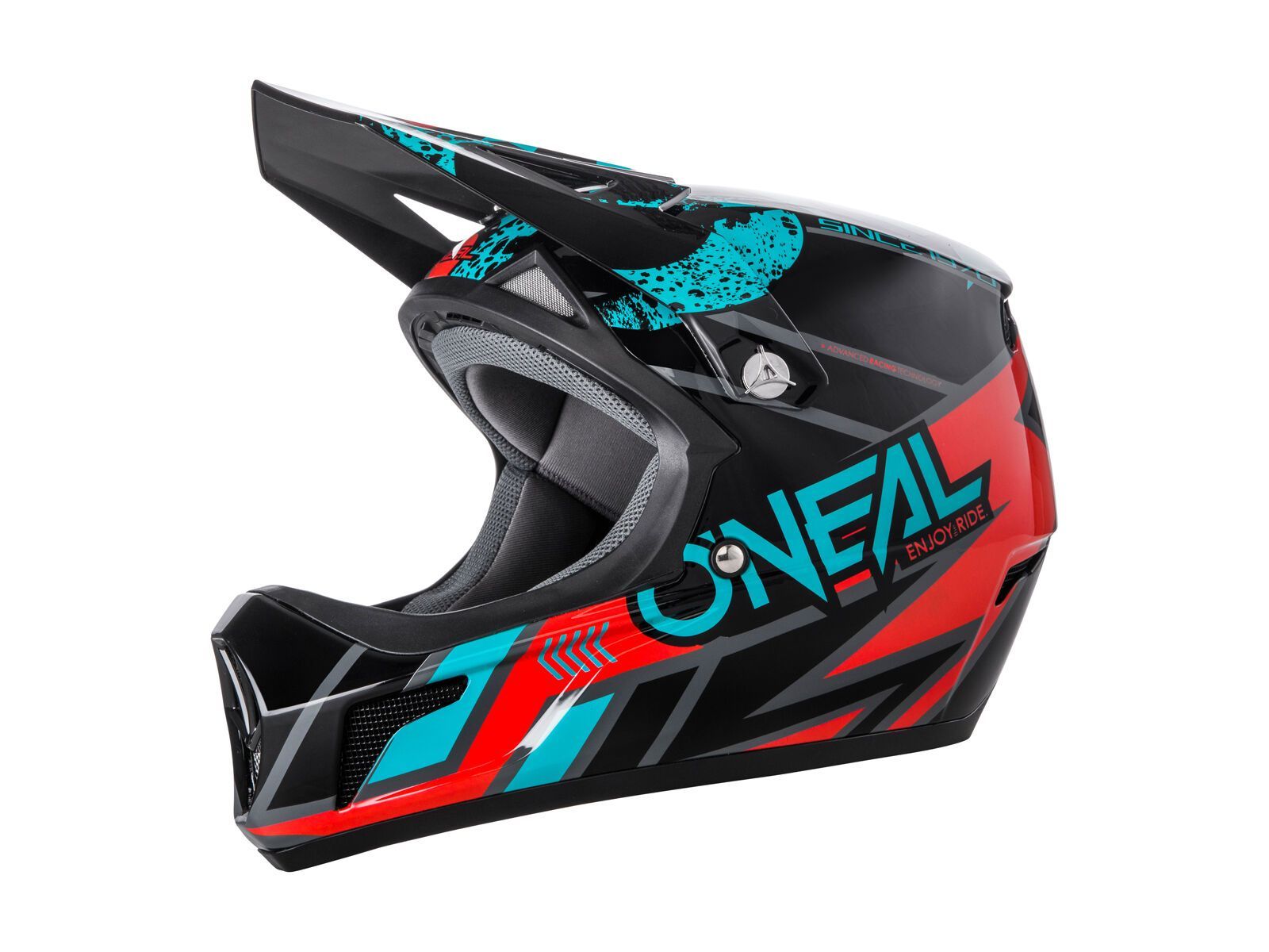 ONeal Sonus Helmet Strike, black/teal - Bild 1