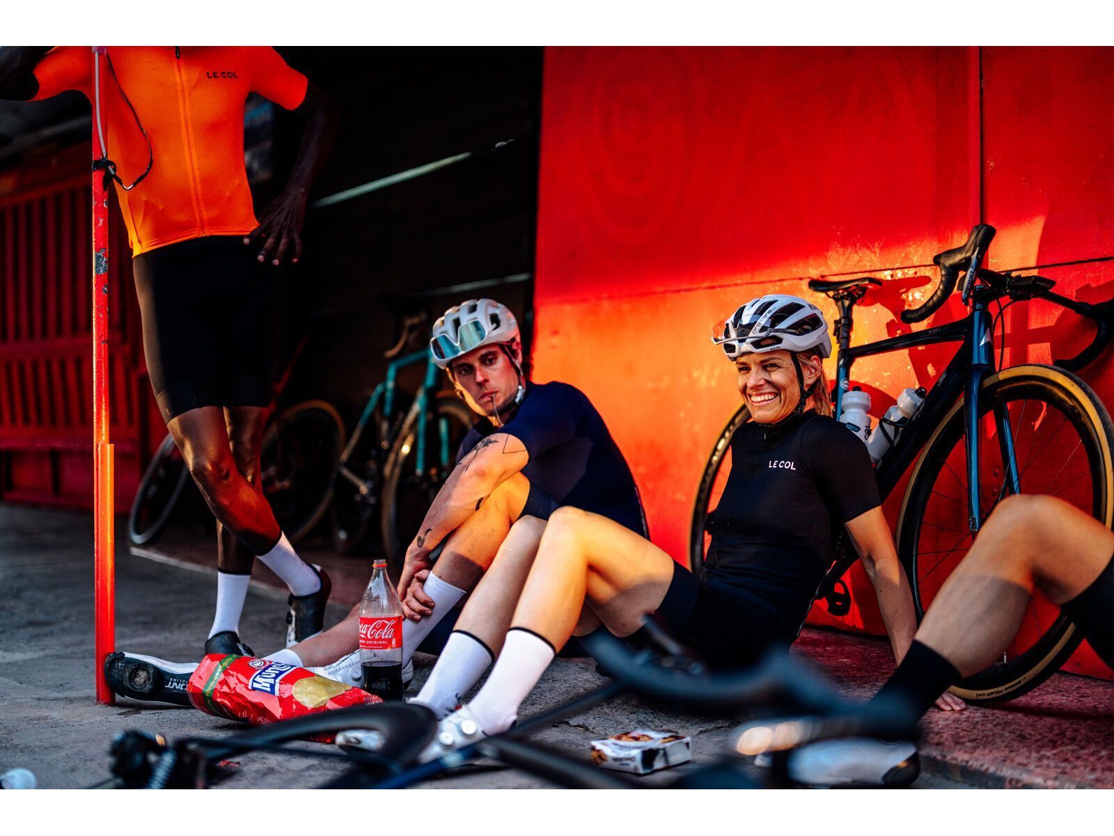 Le Col Womens Hors Categorie Bib Shorts II, black/white - Bild 15