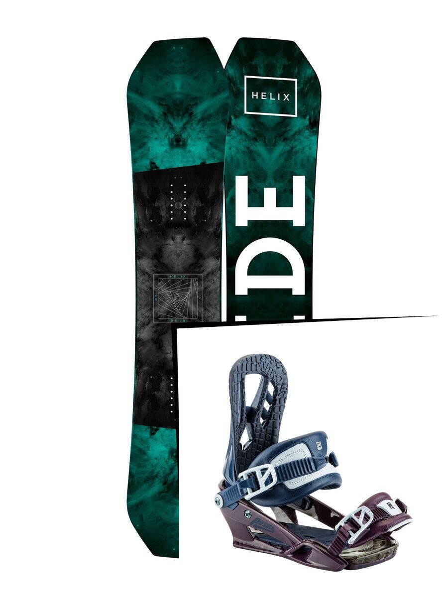 Set: Ride Helix 2017 + Nitro Pusher (1691298S) - Bild 1