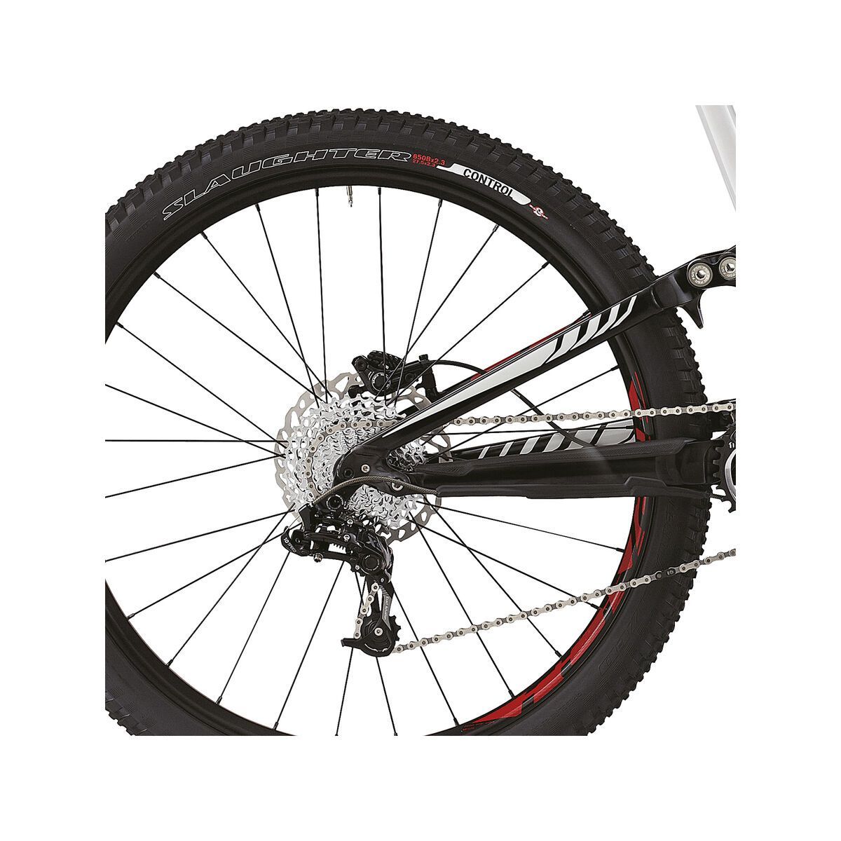 Specialized Enduro Comp 650b, Gloss Dirty White/Black/Red - Bild 4