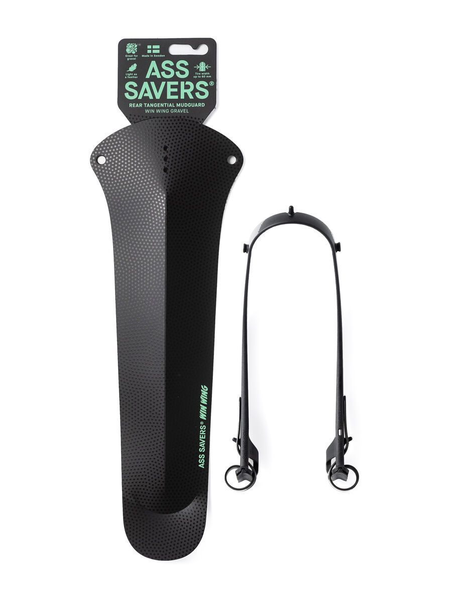 Ass Savers Win Wing 2 Gravel, black - Bild 2