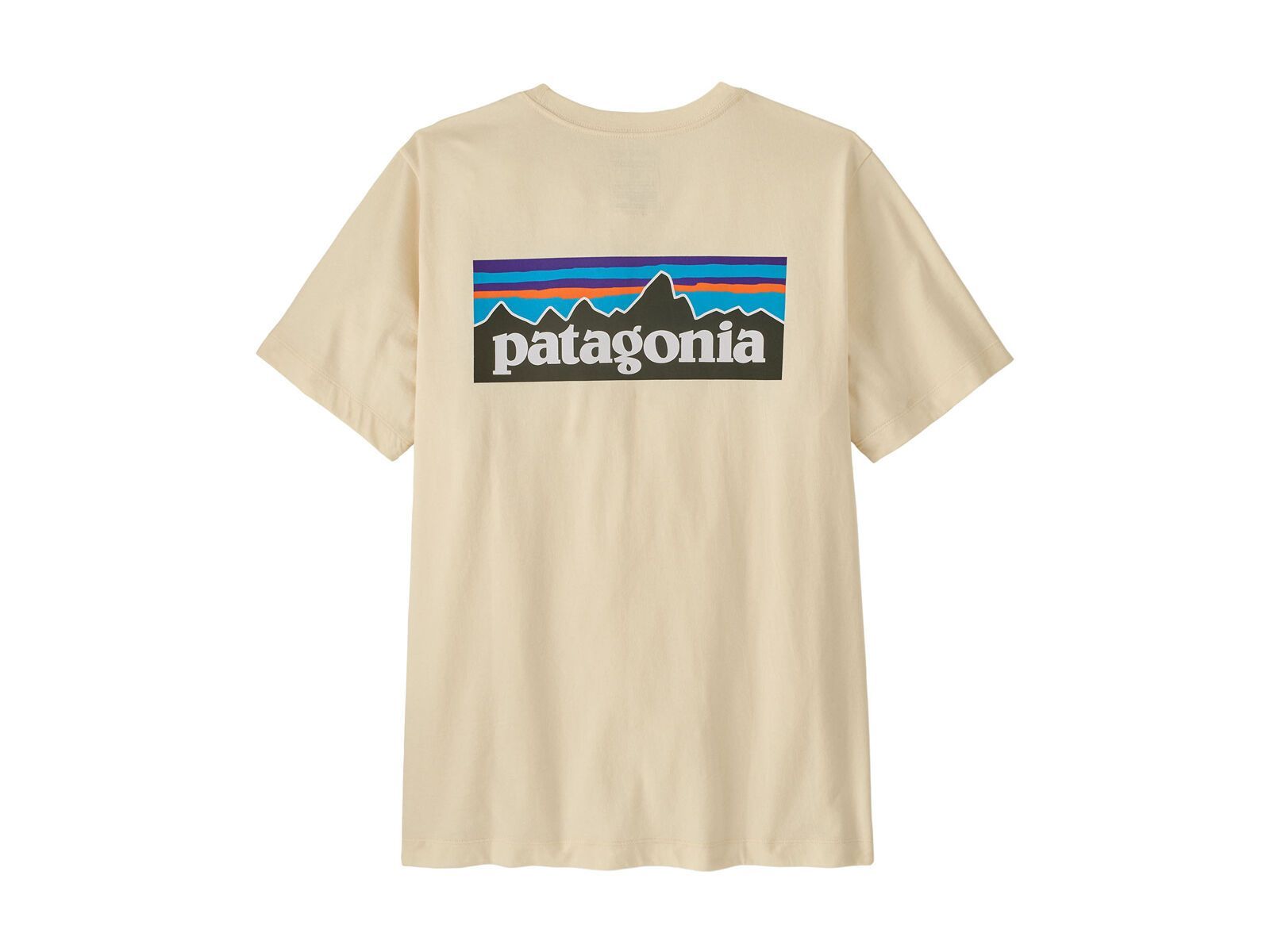 Patagonia Men's P-6 Logo T-Shirt, undyed natural - Bild 1