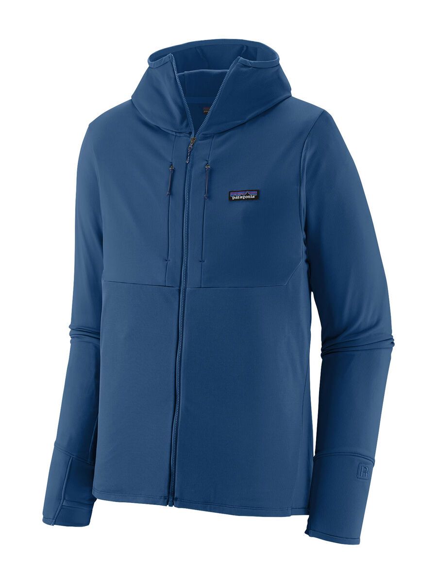Patagonia Men's R1 Thermal Full-Zip Hoody, clement blue - Bild 1