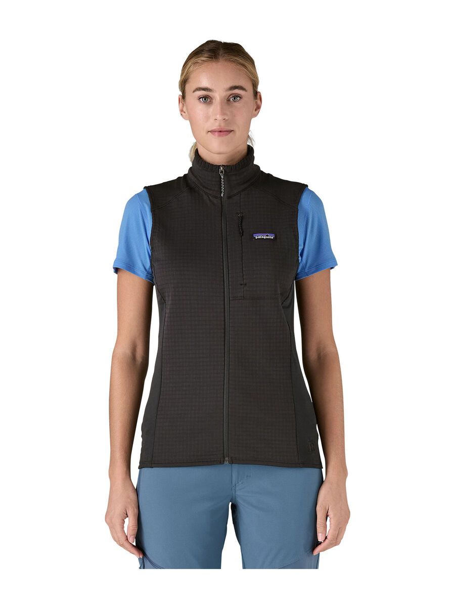 Patagonia Women's R1 Fleece Vest, black - Bild 2