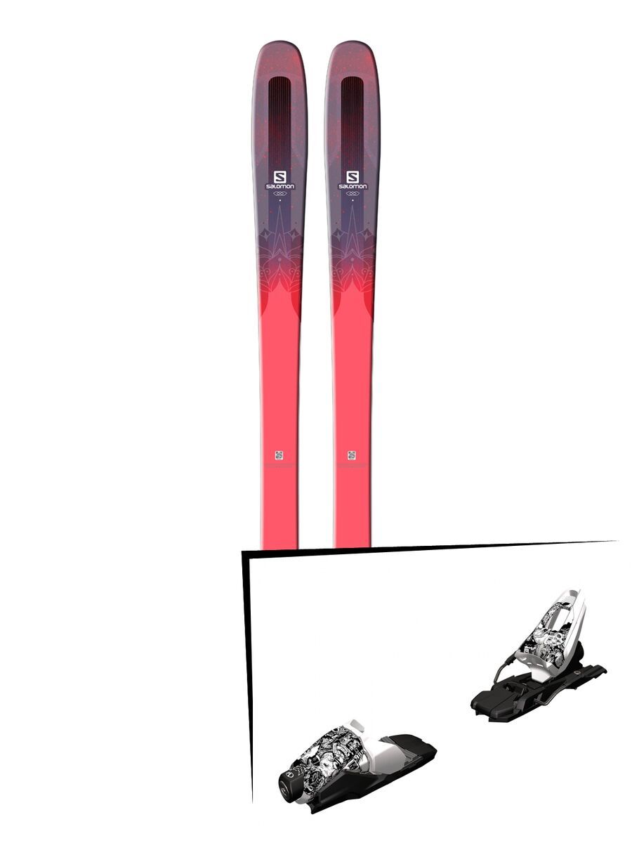 Set: Salomon QST Myriad 85 2018 + Marker 10.0 FREE white/black - Bild 1