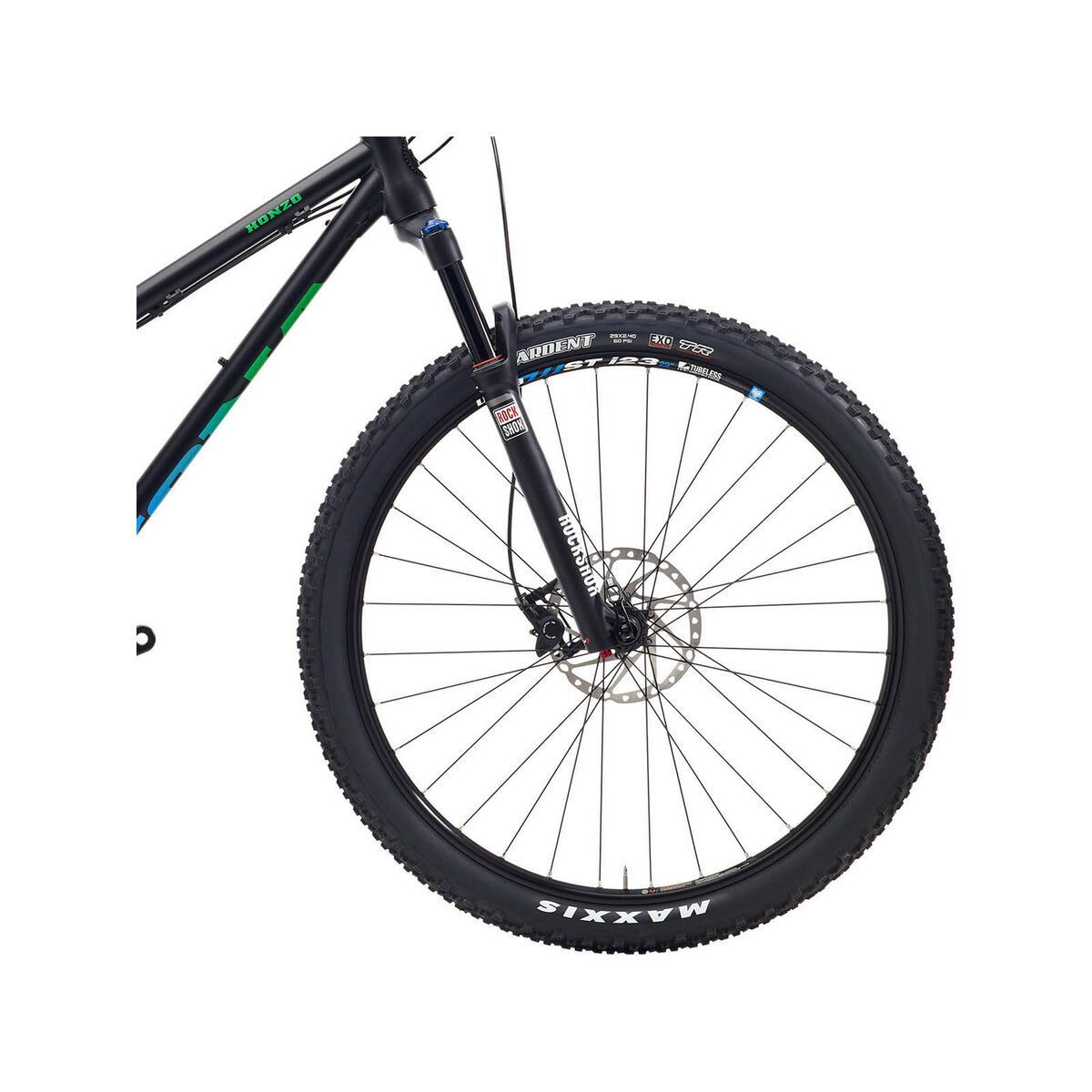 Kona Honzo, Matt Black w/Blue & Green Fade - Bild 2