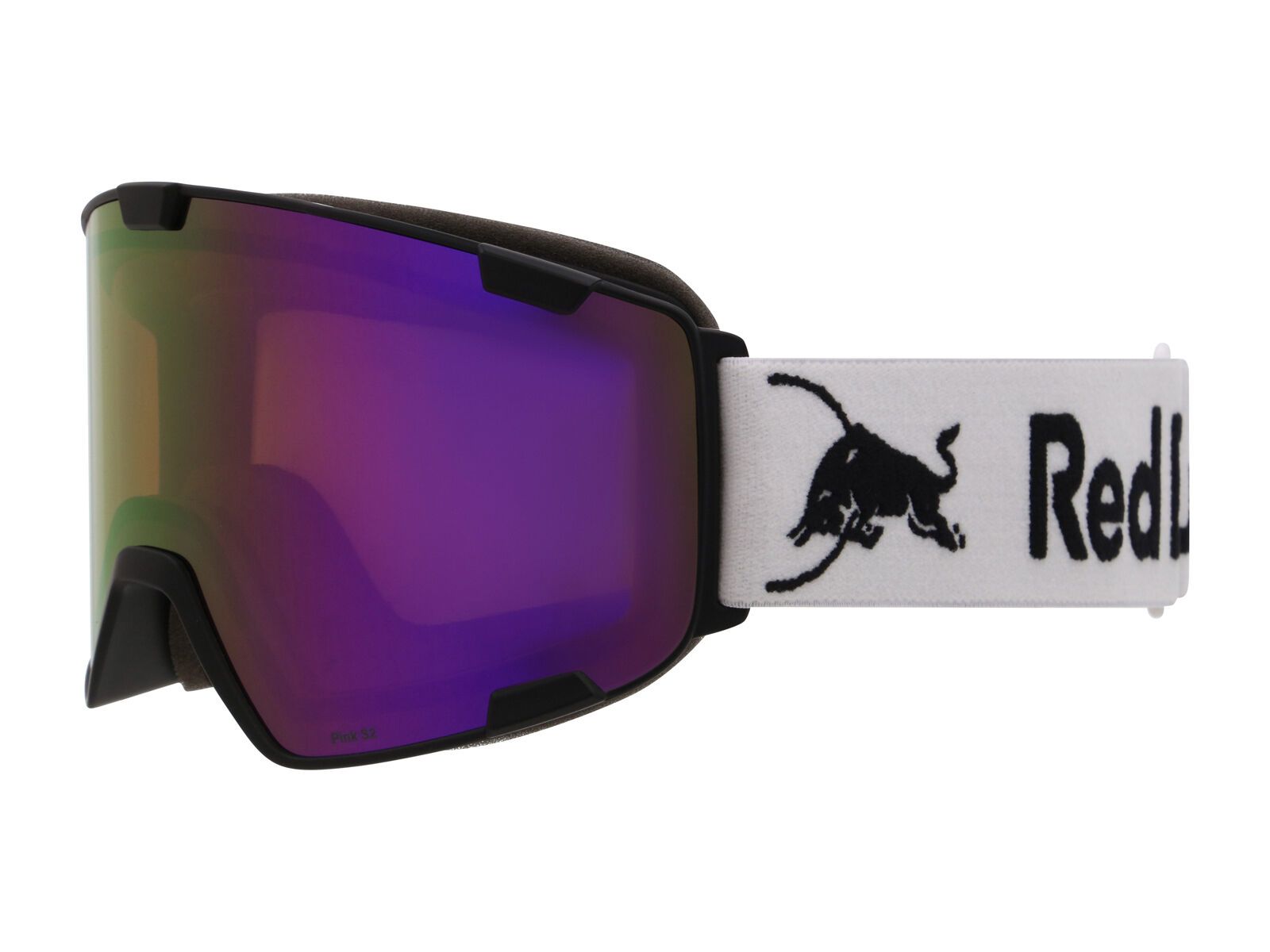 Red Bull Spect Eyewear Park, Orange-Purple Mirror / white - Bild 4