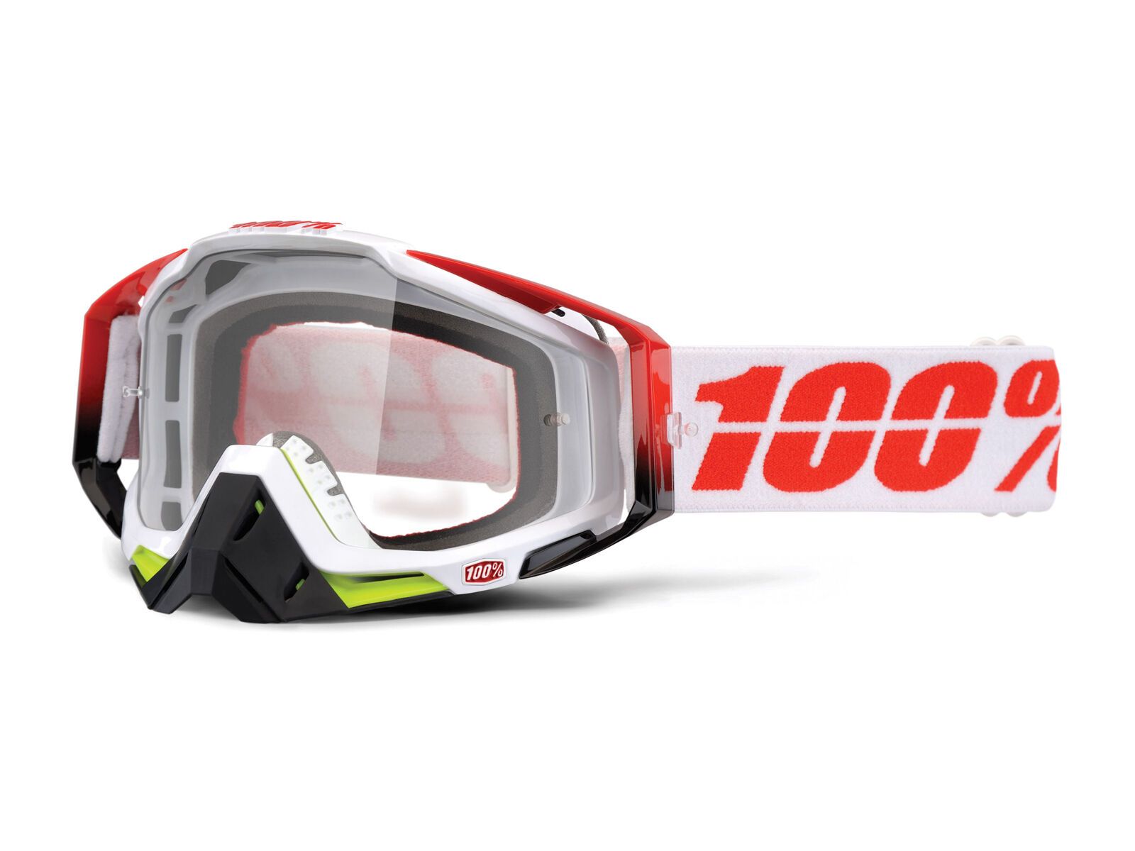 100% Racecraft inkl. Wechselscheibe, flush/Lens: mirror gold - Bild 4