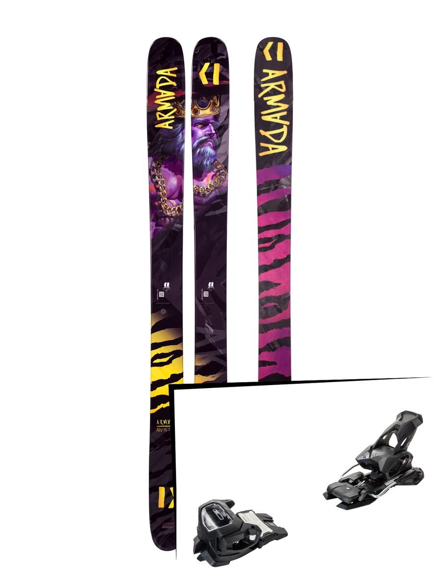 Set: Armada Arv 116 JJ 2019 + Tyrolia Attack² 14 AT solid black - Bild 1