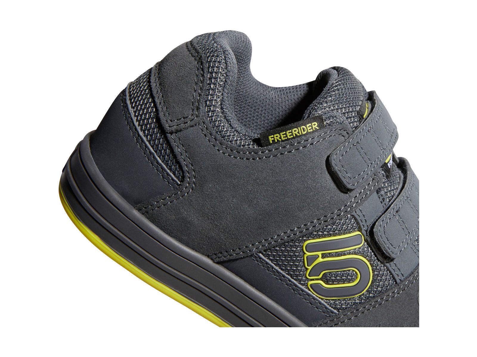 Five Ten Freerider Kids VCS, grey six/shock yellow/core black - Bild 7