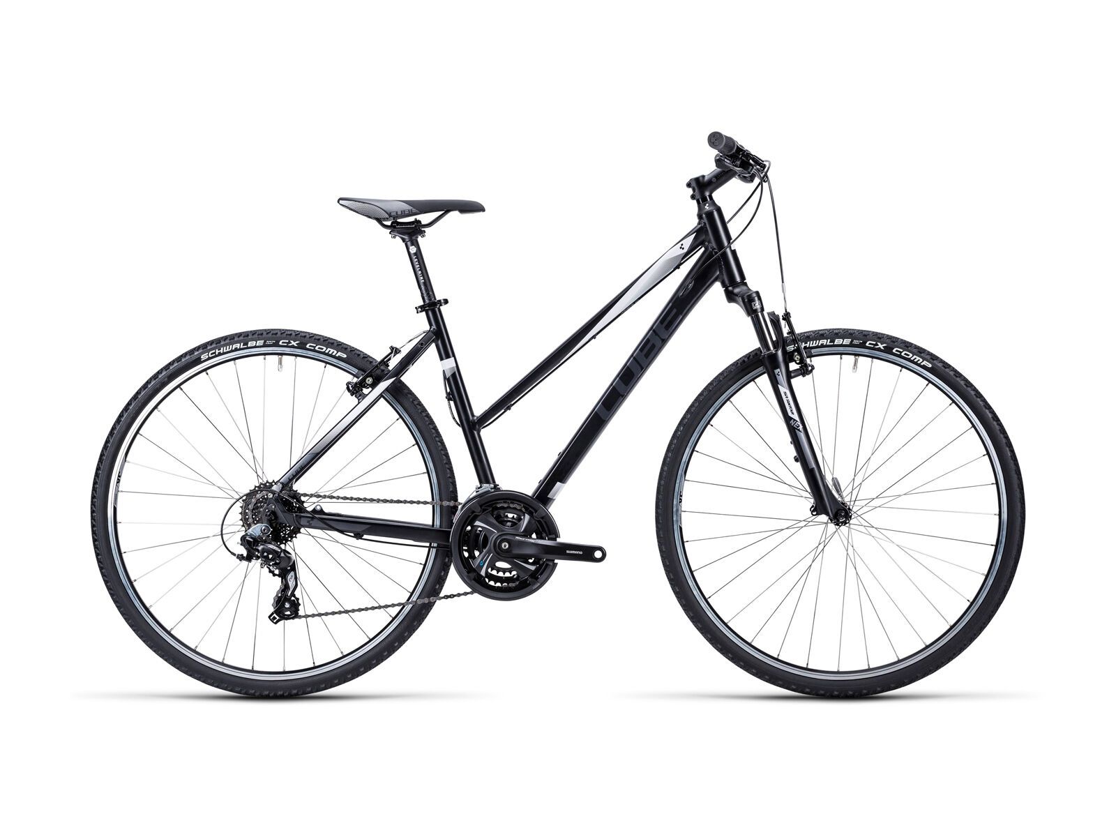 Cube Curve Trapeze, black white anthrazit - Bild 1