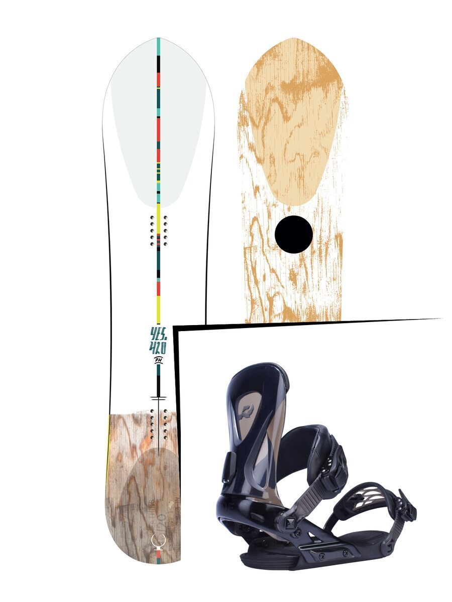 Set: Yes The 420 Powder Hull 2017 + Ride Revolt (1770162S) - Bild 1