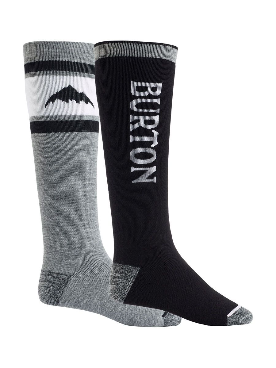 Burton Weekend Midweight Sock 2er Pack, true black - Bild 1