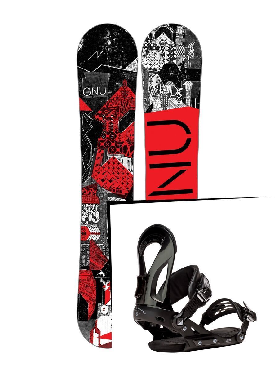 Set: Gnu Carbon Credit 2017 + Ride EX (1178179S) - Bild 1