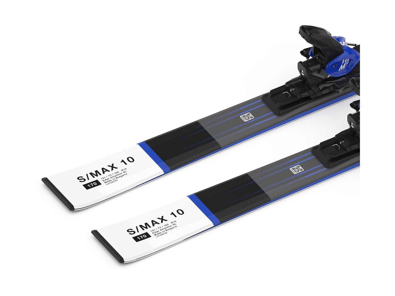 Salomon S/Max 10 + M12 GW F80, black/white/race blue - Bild 5