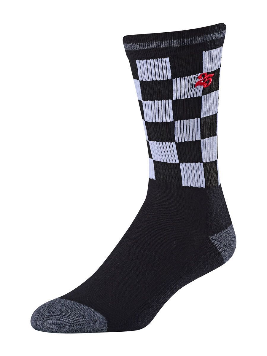 TroyLee Designs Checker Crew Socks, black - Bild 1