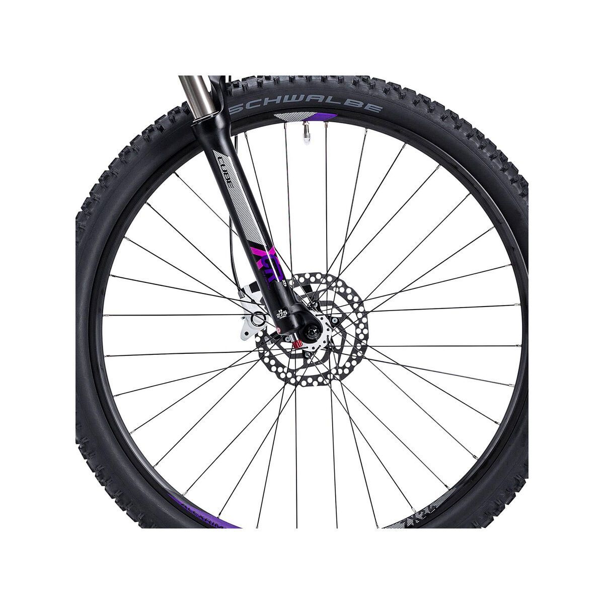 Cube Access WLS Race 27.5, black/purple - Bild 2