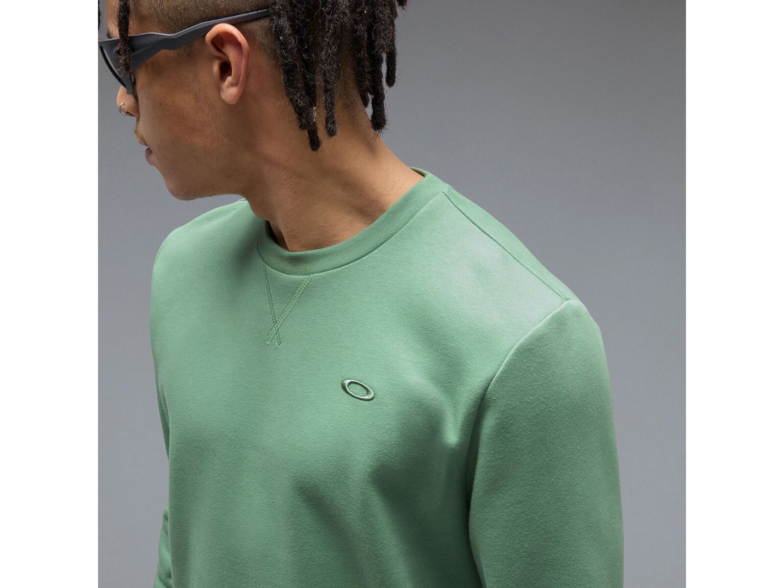 Oakley Relax Crew Sweatshirt 2.0, nile green - Bild 4