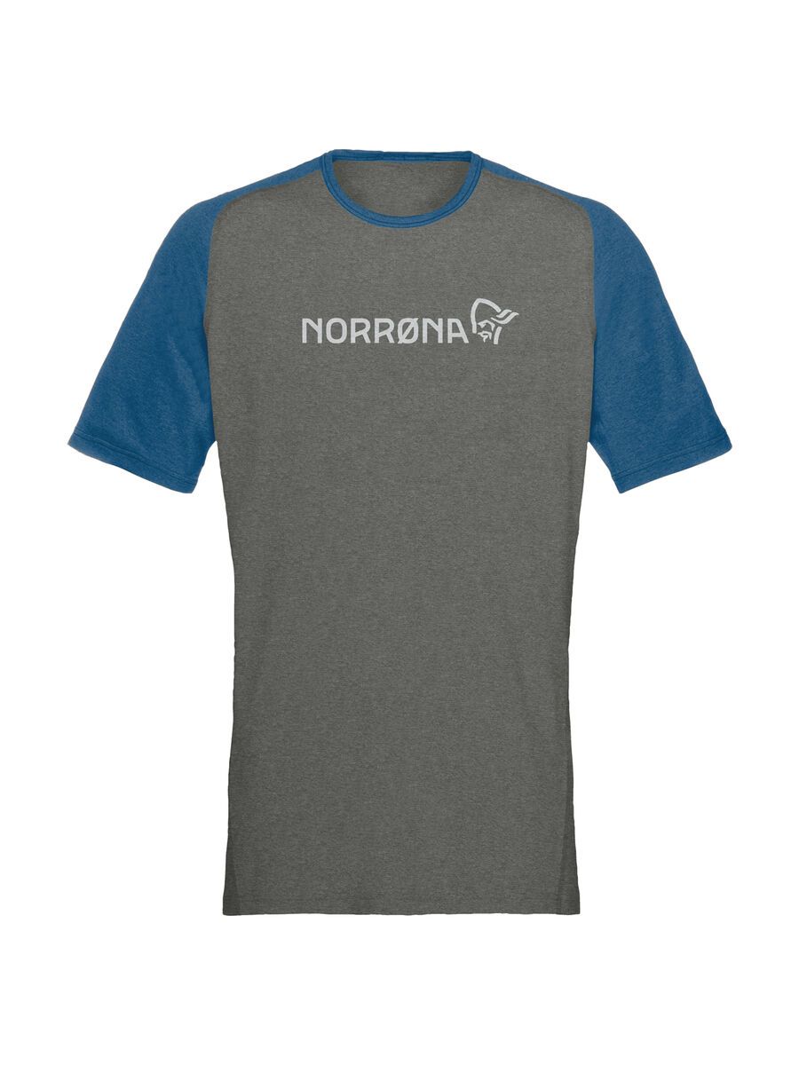 Norrona fjørå equaliser lightweight T-Shirt M's, mykonos blue/castor grey - Bild 1