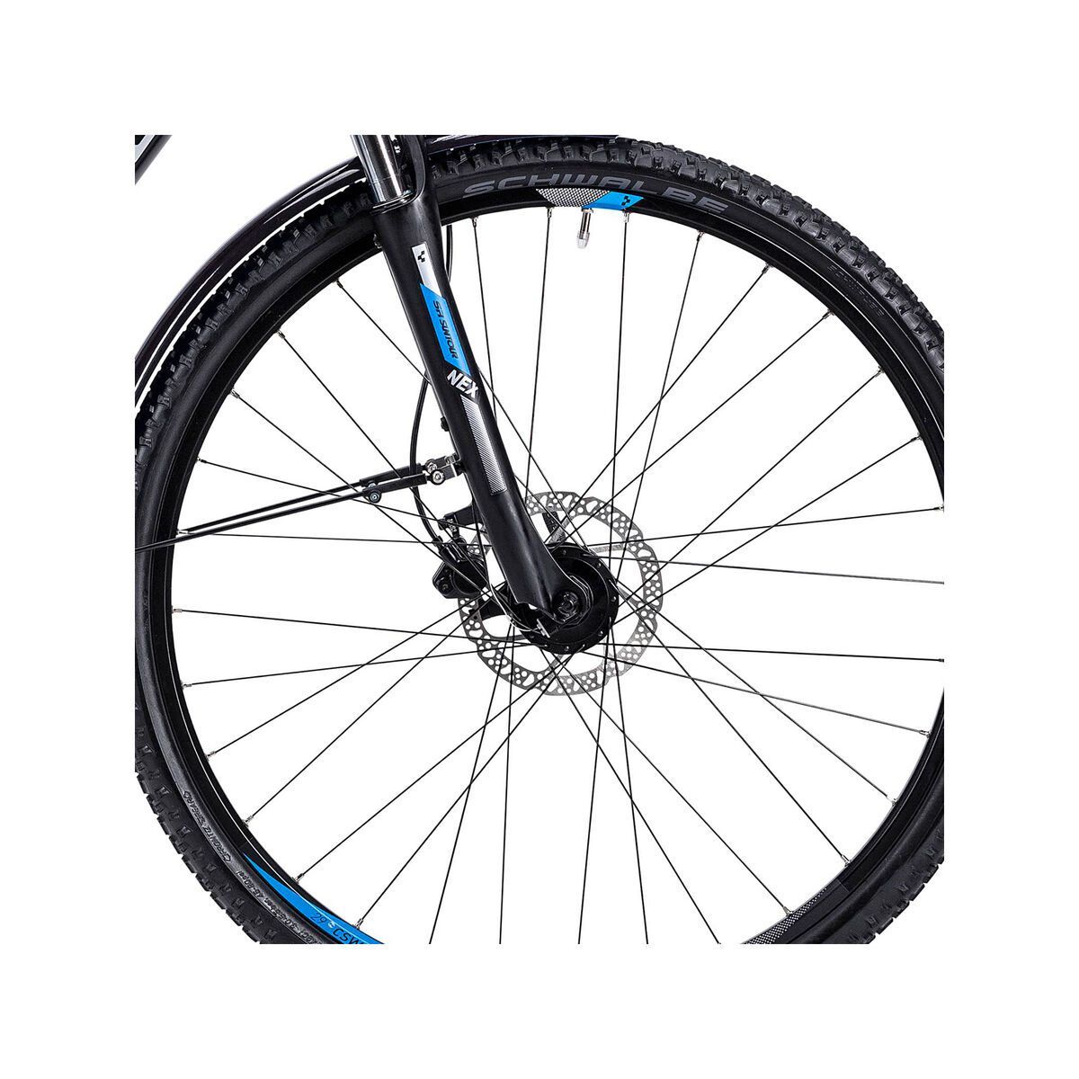 Cube Curve Allroad Trapeze, black silver blue - Bild 2