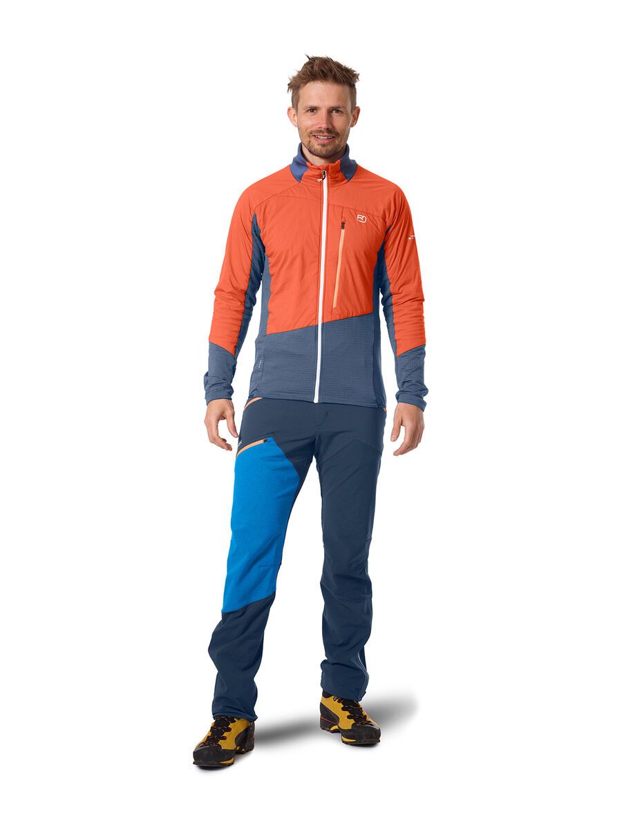 Ortovox Westalpen Swisswool Hybrid Jacket M, night blue - Bild 4