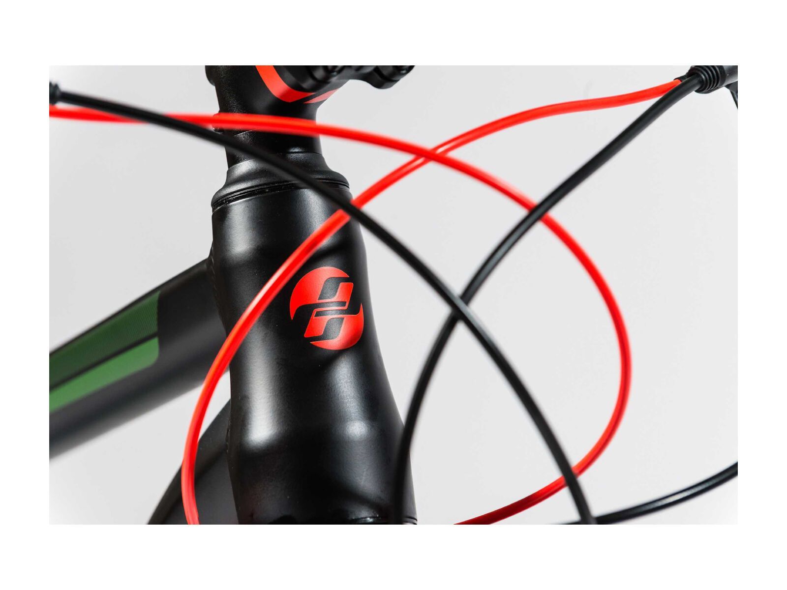 Ghost Kato 7 AL 27.5, night black/riot green/neon red - Bild 4