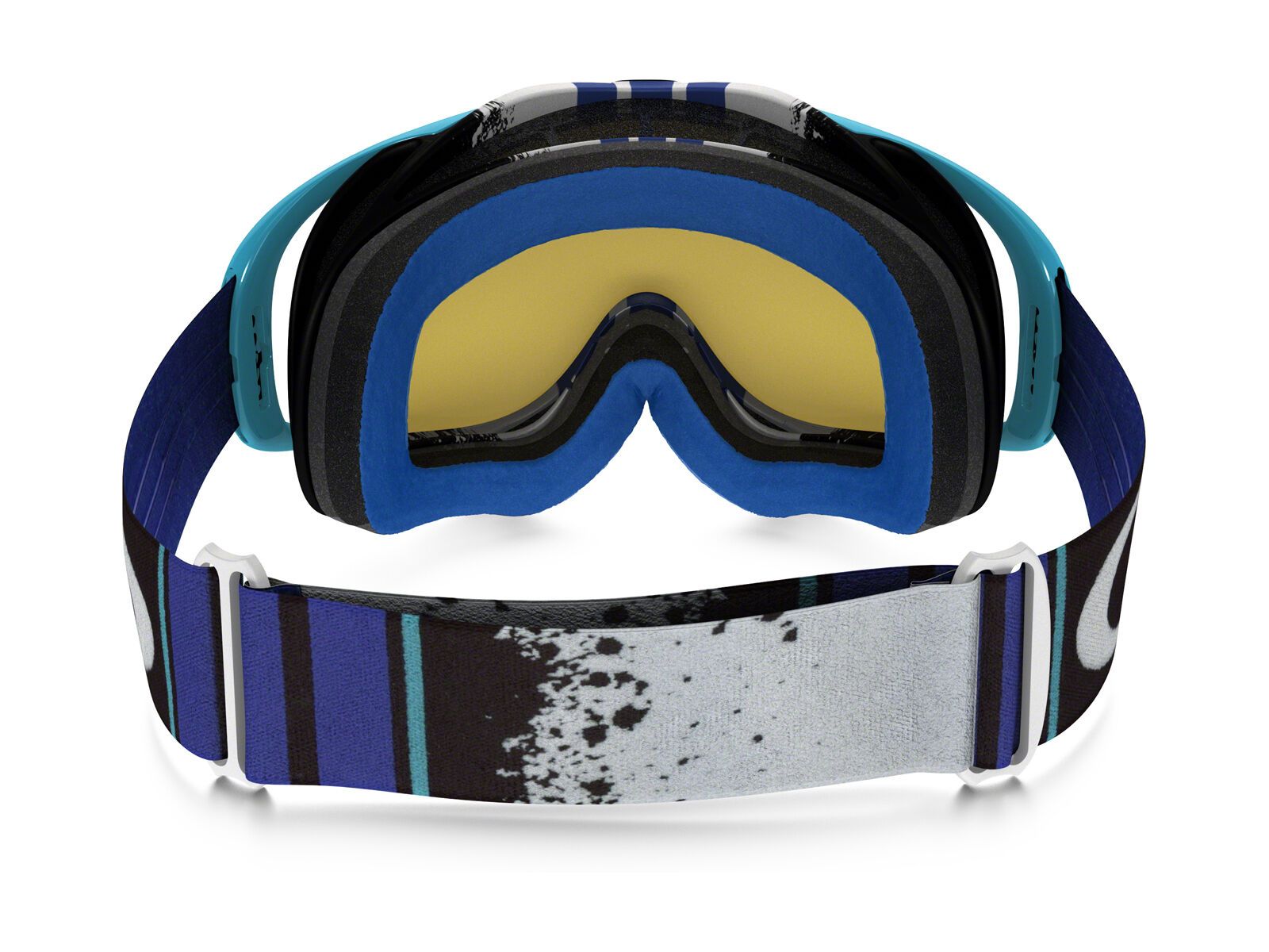 Oakley Crowbar MX inkl. Wechselscheibe, pinned race blue/white/Lens: black ice iridium - Bild 3