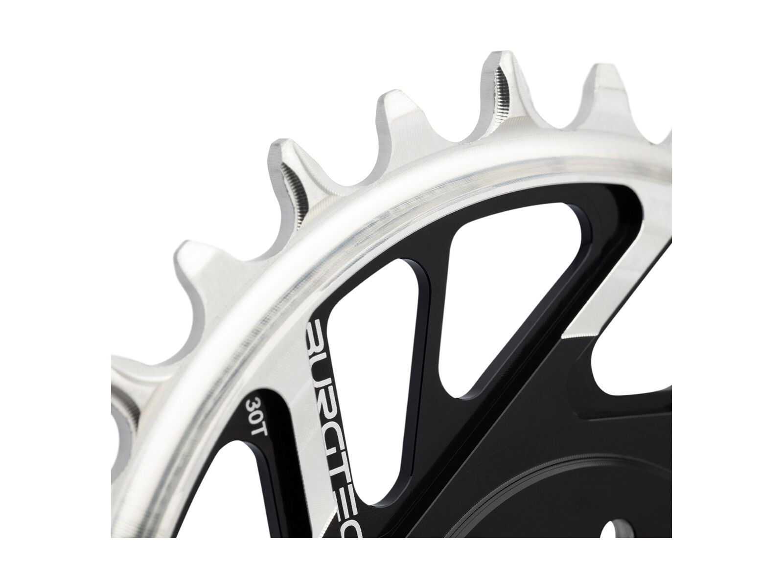 Burgtec 3 mm Offset Thick Thin Chainring SRAM 8-Bolt, black - Bild 8