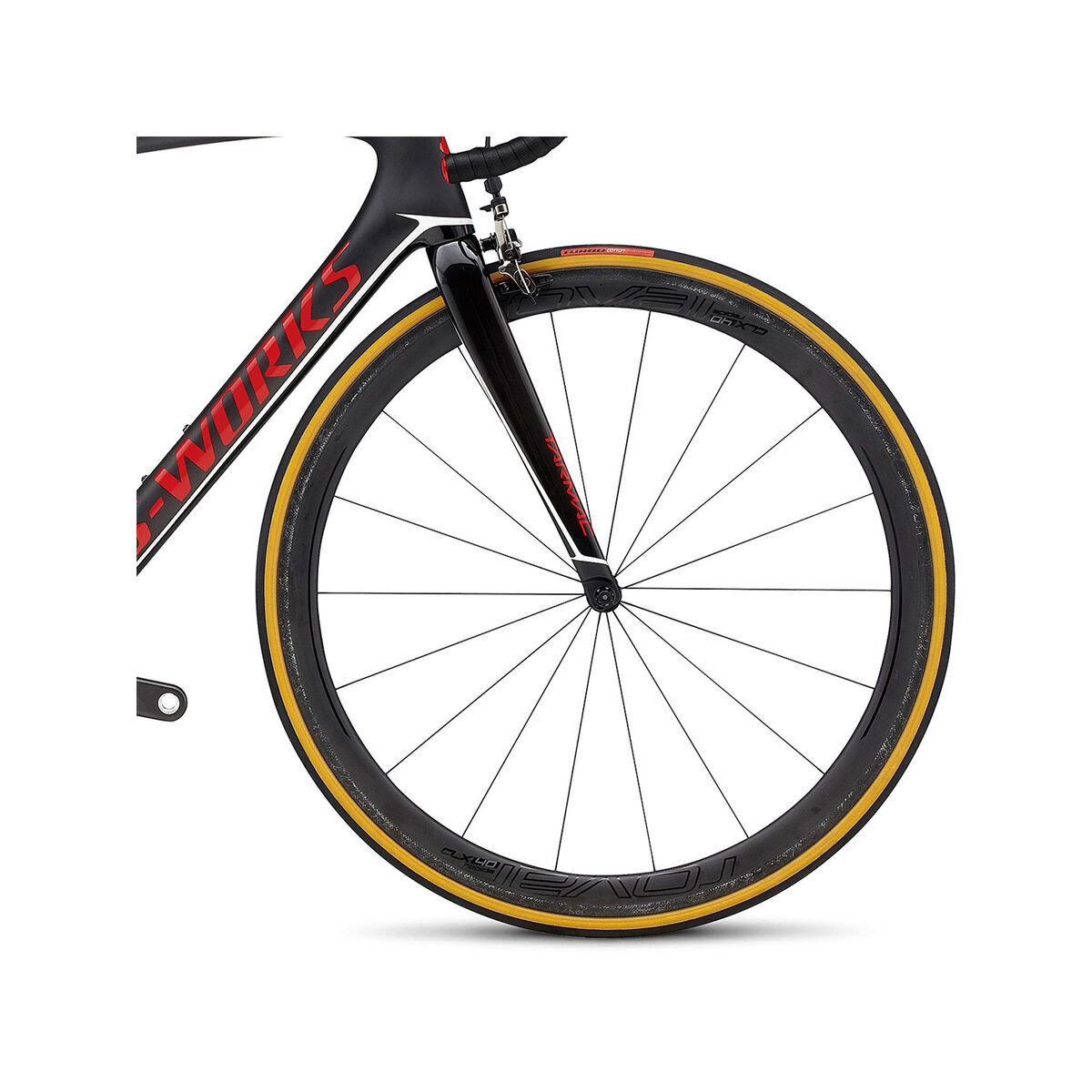 Specialized S-Works Tarmac eTap, satin/gloss carbon/flo red/metallic white - Bild 2