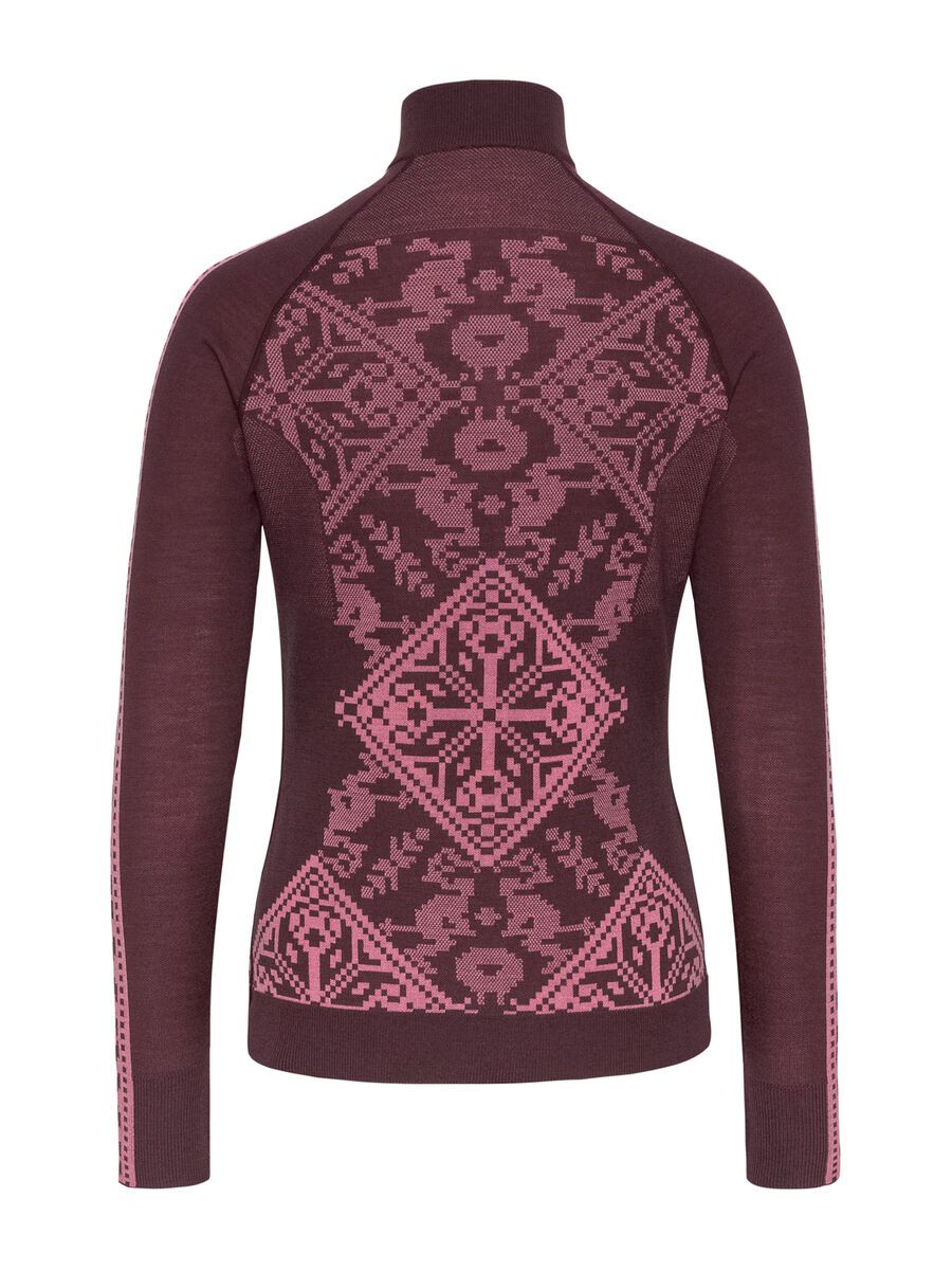 Kari Traa Saga Half Zip, cocoa powder - Bild 2