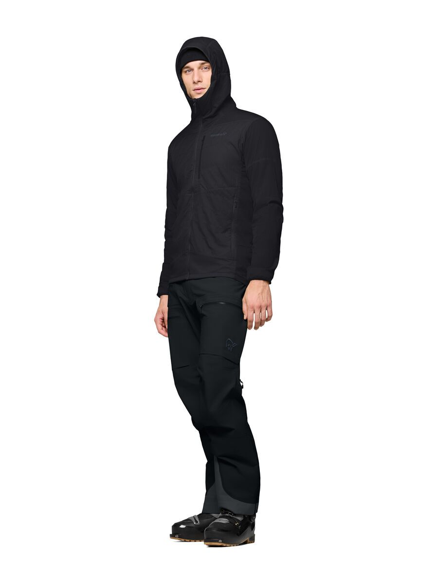 Norrona lyngen thermo100active Zip Hood M's, caviar black - Bild 6