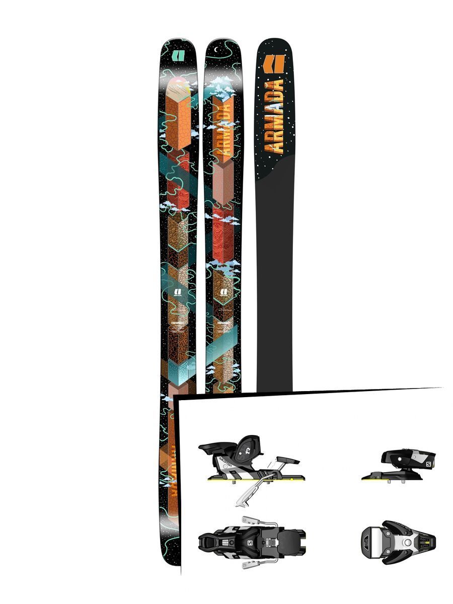 Set: Armada VJJ 2.0 2017 + Salomon STH2 WTR 13 (1456105) - Bild 1