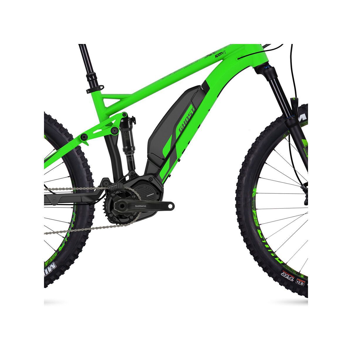 Ghost Hybride Kato FS S4.7+ AL, neon green/night black - Bild 3