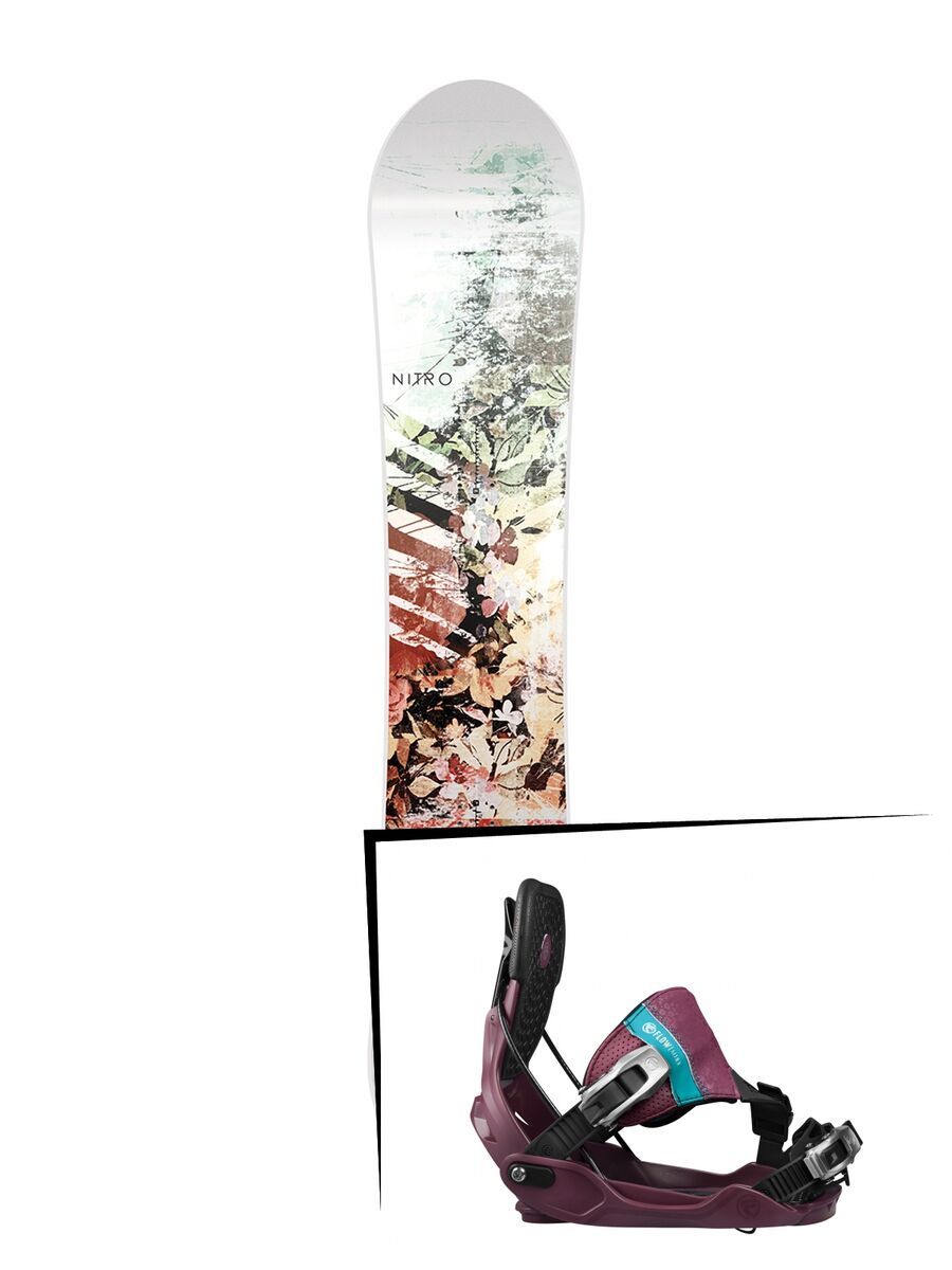 Set: Nitro Lectra 2017 + Flow Minx Hybrid (1718429S) - Bild 1