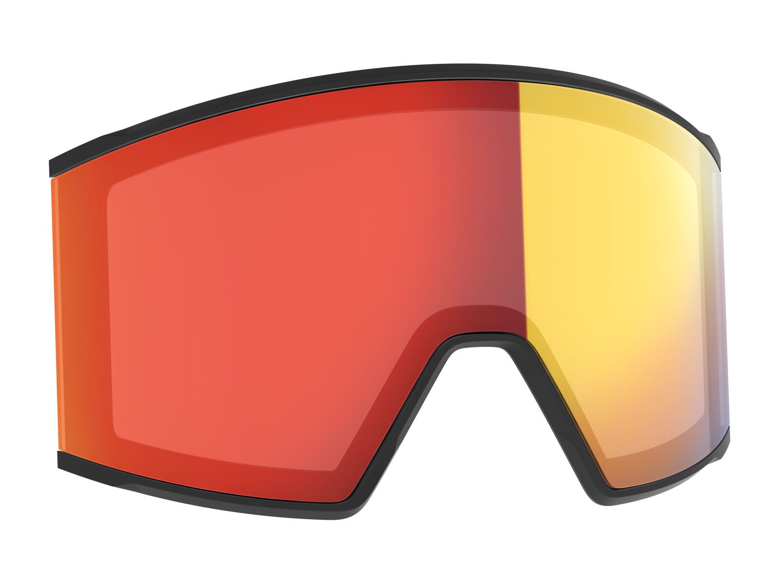 Scott React Ersatzscheibe mit Case, AMP Light Sensitive Red Chrome - Bild 1