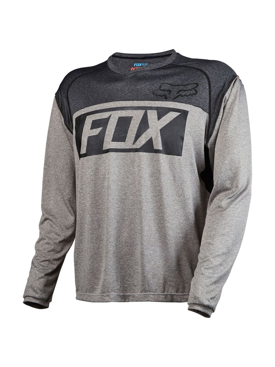 Fox Indicator LS Jersey, heather graphite - Bild 1