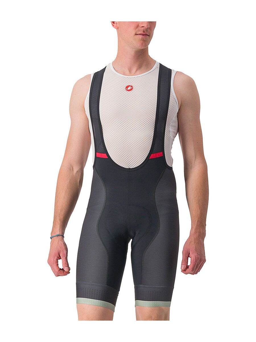 Castelli Competizione Kit Bibshort, black/defender green - Bild 1