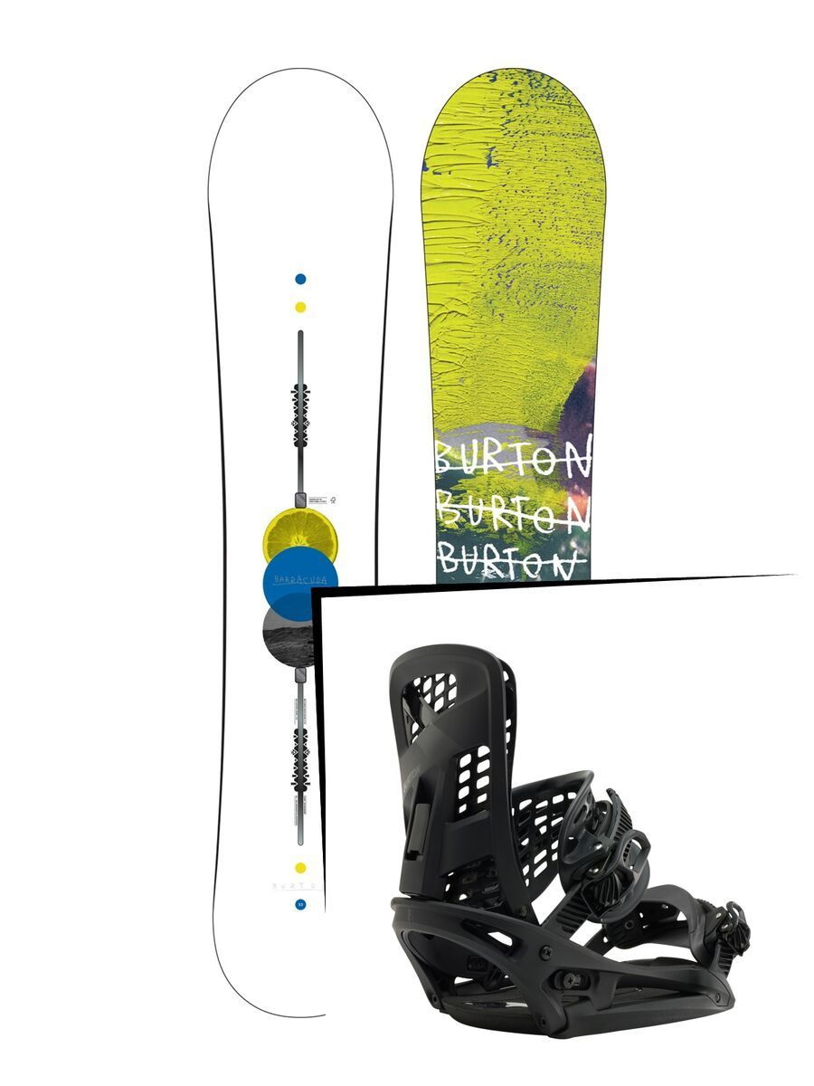 Burton Set: Barracuda 2016 + Burton Genesis EST - Bild 1