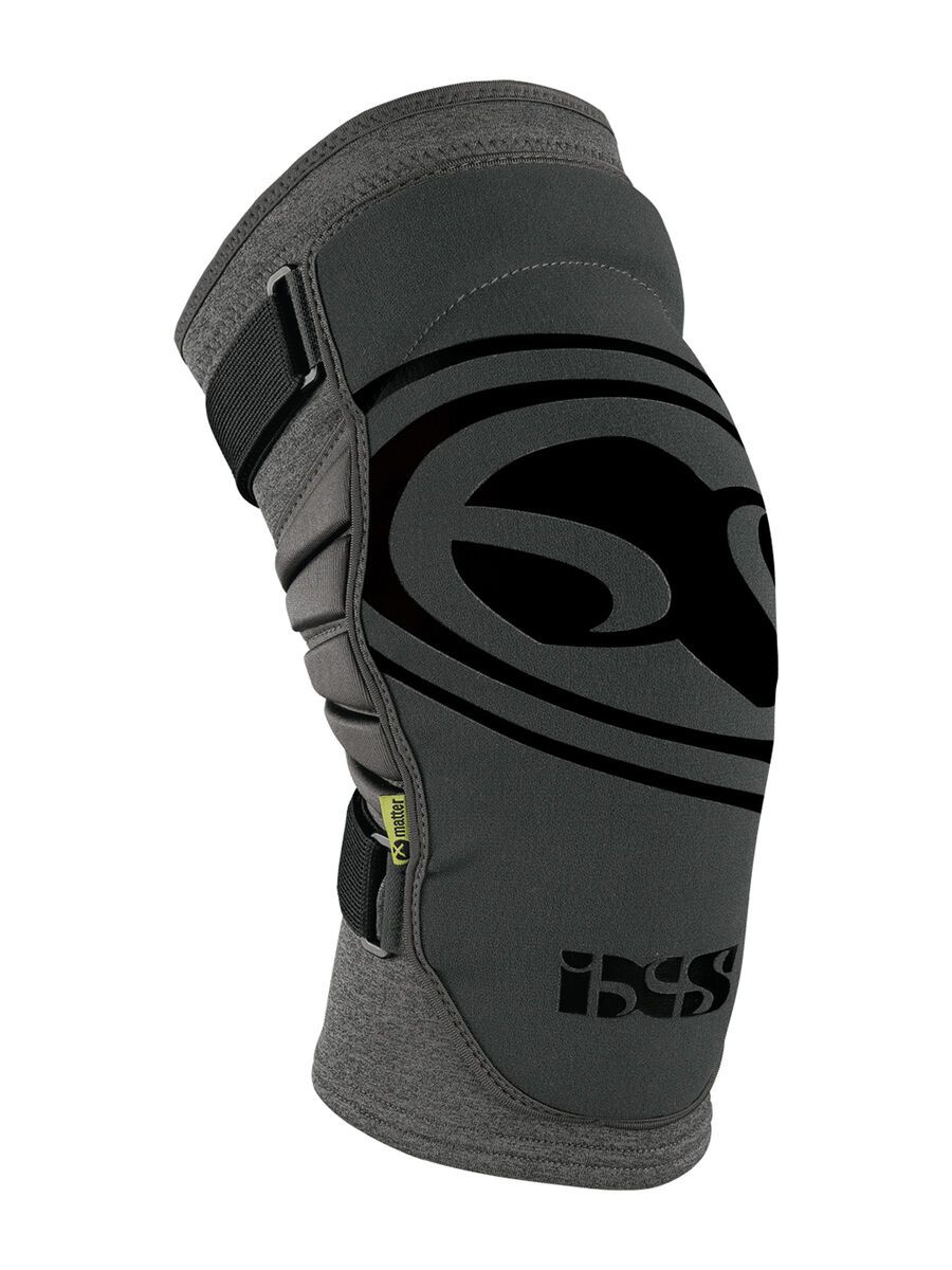 IXS Carve Evo+ Knee Guard Kids, grey - Bild 1