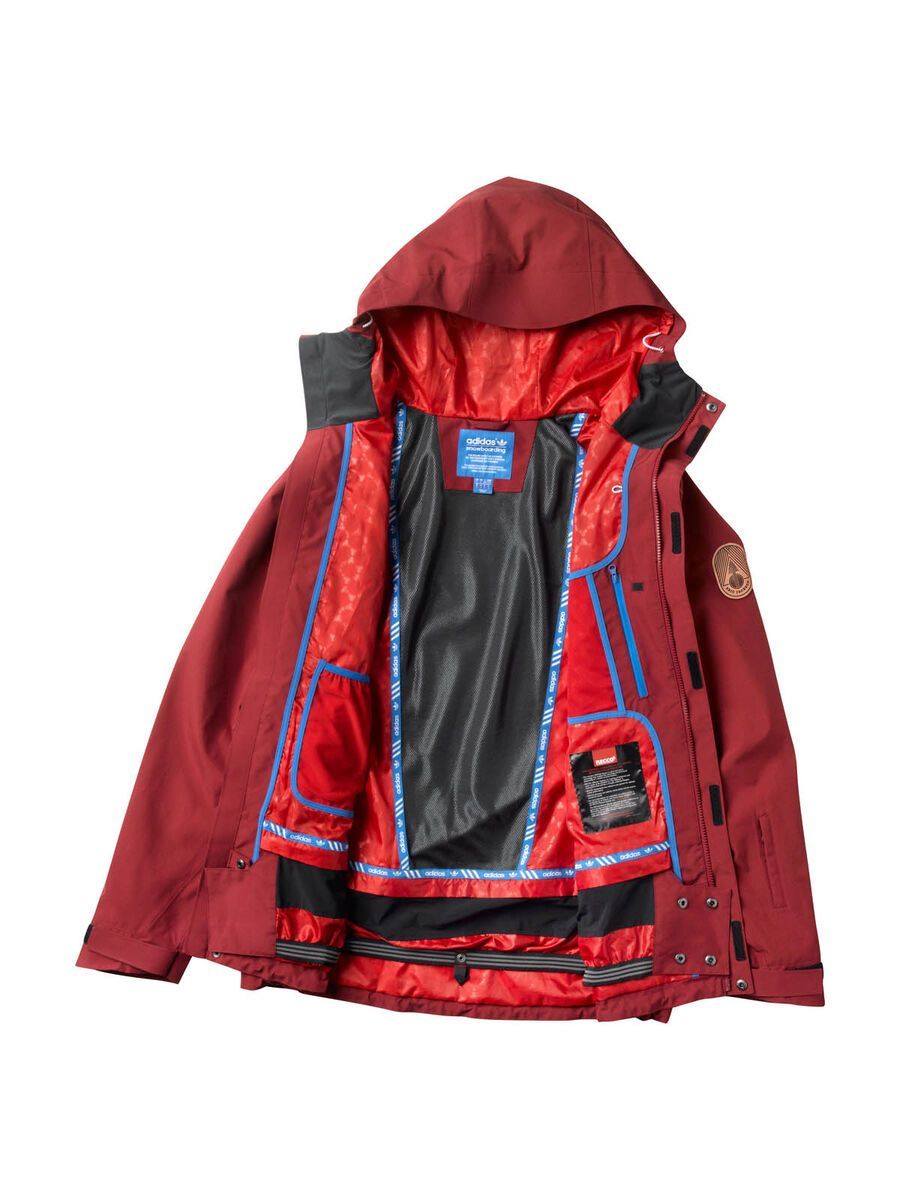 Adidas Aspis Shield Jacket, Collegiate Burgundy - Bild 3