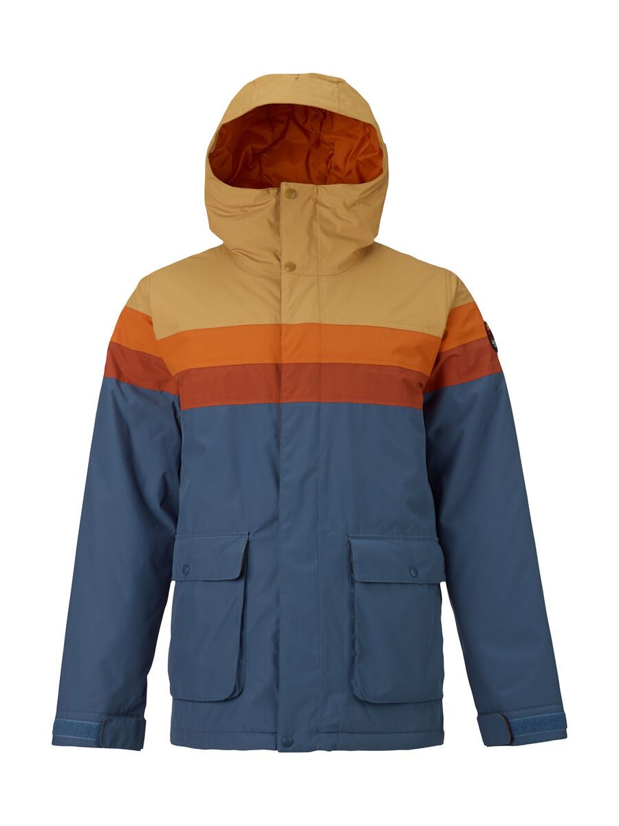 Burton Frontier Jacket, syrup/maui sunset/picante/washed blue - Bild 1